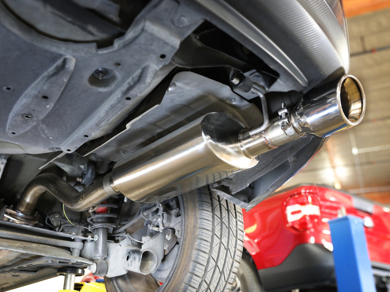 aFe 14-19 Toyota Corolla 1.8L Takeda 2.5in 304SS Axle-Back Exhaust w/ Polished Tip