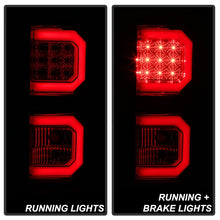 Cargar imagen en el visor de la galería, Spyder 07-13 Toyota Tundra V2 Light Bar LED Tail Lights - Red Clear ALT-YD-TTU07V2-LB-RC