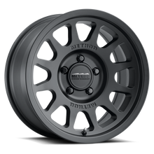 Cargar imagen en el visor de la galería, Method MR703 17x7.5 +50mm Offset 5x130 78.1mm CB Matte Black Wheel