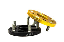 Load image into Gallery viewer, ISC Suspension 5x114 Hub Centric Wheel Spacers 15mm Black (Pair)