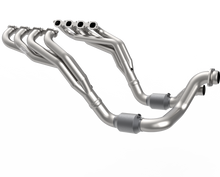 Cargar imagen en el visor de la galería, Kooks 20-22 Ford F250 7.3L V8 / Ford F350 7.3L V8 2in x 3in SS Headers w/ H.O. Green Catted Conn