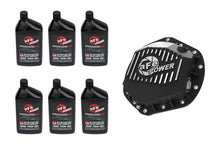 Cargar imagen en el visor de la galería, aFe Power Front/Rear Diff Cover Kit w/ Oil 01-10 GM Diesel Trucks V8 (AAM 9.25 &amp; AAM 11.5-14)