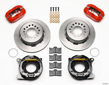 Cargar imagen en el visor de la galería, Wilwood Forged Dynalite P/S Park Brake Kit-Red 2005-2014 Mustang