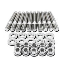 Cargar imagen en el visor de la galería, BLOX Racing SUS303 Stainless Steel Intake Manifold Stud Kit M8 x 1.25mm 55mm in Length - 7-piece