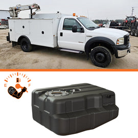 Titan Fuel Tanks 99-10 Ford F-350/F-450 Narrow Frame (PS-191) 40 Gallon After-Axle Utility Fuel Tank