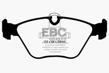 Cargar imagen en el visor de la galería, EBC 04-06 BMW X3 2.5 (E83) Greenstuff Front Brake Pads