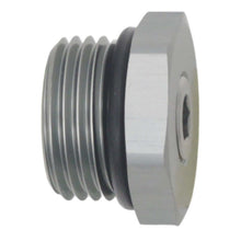 Cargar imagen en el visor de la galería, DeatschWerks 8AN ORB Male Plug Fitting with 1/8in NPT Gauge Port - Anodized DW Titanium