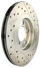 Cargar imagen en el visor de la galería, StopTech Slotted &amp; Drilled Sport Brake Rotor