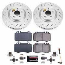 Cargar imagen en el visor de la galería, Power Stop 03-06 Mercedes-Benz CLK500 Front Z23 Evolution Sport Coated Brake Kit