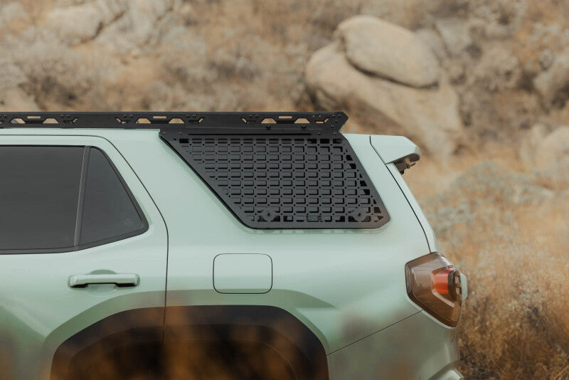 DV8 Offroad 25-26 Toyota 4Runner Exterior Window Molle for DV8 Offroad Roof Rack - Driver