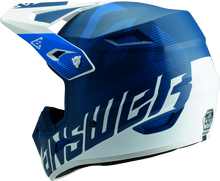 Cargar imagen en el visor de la galería, Answer AR1 V2 Bold Helmet Blue/White - XS