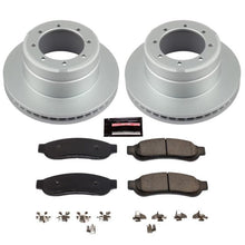 Cargar imagen en el visor de la galería, Power Stop 10-12 Ford F-350 Super Duty Rear Z17 Evolution Geomet Coated Brake Kit