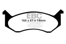 Cargar imagen en el visor de la galería, EBC 96-97 Dodge Ram Van B1500 Ultimax2 Front Brake Pads