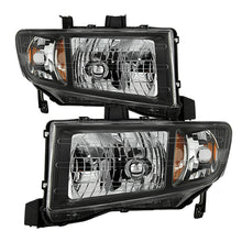 Cargar imagen en el visor de la galería, Xtune Honda Ridgeline 06-13 Crystal Headlights Black HD-JH-HRID06-AM-BK