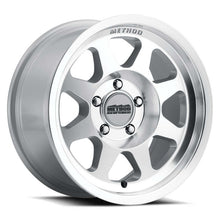 Cargar imagen en el visor de la galería, Method MR701 Bead Grip 17x8.5 0mm Offset 8x6.5 130.81mm CB Machined/Clear Coat Wheel