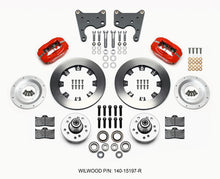 Cargar imagen en el visor de la galería, Wilwood Forged Dynalite Front Kit 12.19in Red 65-72 CDP C Body -Drum