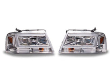 Load image into Gallery viewer, Raxiom 04-08 Ford F-150 Axial Series Projector Headlights- Chrome Housing- Clear Lens