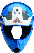 Cargar imagen en el visor de la galería, Answer AR1 Vendetta Helmet Blue/White/Orange - XS