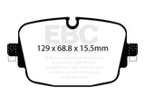 EBC Racing 20-24 Audi RS6 4.0TT Rear RP-1 Race Brake Pads