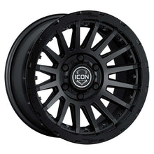 Cargar imagen en el visor de la galería, ICON Alloys Recon Pro Satin Black - 18x9 / 6x5.5 / 0mm / 5in BS