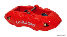 Cargar imagen en el visor de la galería, Wilwood Caliper-D8-4 Rear Red 1.38in Pistons 1.25in Disc