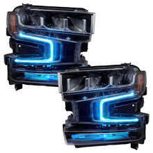 Cargar imagen en el visor de la galería, Oracle 19-21 Chevy Silverado 1500 RGB+W Headlight DRL Kit - w/ Simple Controller