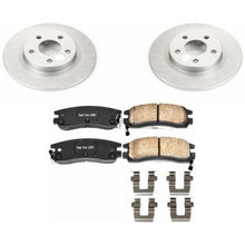 Cargar imagen en el visor de la galería, Power Stop 03-05 Buick Park Avenue Rear Z17 Evolution Geomet Coated Brake Kit