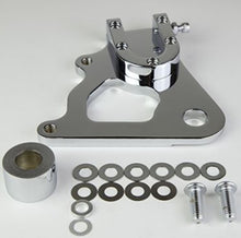 Cargar imagen en el visor de la galería, Wilwood Caliper Mounting Kit Chrome w/Bracket GP310 1984-99 Dyna