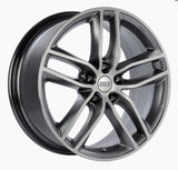 BBS SX 19x8.5 5x112 ET32 Gloss Platinum Diamond Cut Face Wheel -82mm PFS/Clip Required