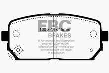 Cargar imagen en el visor de la galería, EBC 2007-2010 Kia Rondo 2.4L Ultimax2 Rear Brake Pads