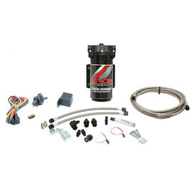 Snow Performance Stg 1 Boost Cooler F/I Water Inj. Kit (Incl. SS Braided Line/4AN Fittings) w/o Tank
