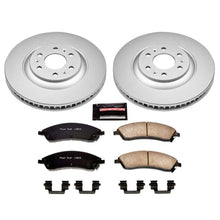 Cargar imagen en el visor de la galería, Power Stop 04-09 Cadillac SRX Front Z17 Evolution Geomet Coated Brake Kit