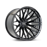 Vossen HFX-6 18x9 - 6x135 - ET0 - Super Deep Face - 87.1 - Gloss Black Wheel