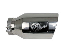 Cargar imagen en el visor de la galería, aFe Power Universal 5in Inlet 8in Outet MACH Force-XP Clamp-On Exhaust Tip - Polished