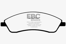 Cargar imagen en el visor de la galería, EBC 06-07 Cadillac CTS 2.8 (Sports Suspension) Yellowstuff Front Brake Pads