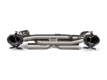 Cargar imagen en el visor de la galería, Akrapovic Porsche 911 Carrera /S/4/4S/GTS/Cabriolet/Targa/Dakar (992) Slip-On Line Titanium Exhaust