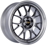 BBS LM-R 19x8.5 5x112 ET38 Diamond Black Center Diamond Cut Lip Wheel -82mm PFS/Clip Required