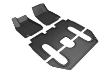 Load image into Gallery viewer, 3D MAXpider 16-19 Tesla Model X 6-Seat w/ Center Console Kagu Black Full Set