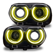 Cargar imagen en el visor de la galería, Oracle 15-21 Dodge Challenger RGB+W Headlight DRL Upgrade Kit - ColorSHIFT - BC1