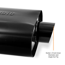 Cargar imagen en el visor de la galería, Mishimoto Muffler with 2.5in Center Inlet/Outlet - Angled Tip - Black