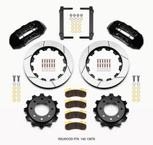 Cargar imagen en el visor de la galería, Wilwood TX6R Rear Kit 16.00in Black 1999-2010 GM H2 / 2500 4.63 Cntr