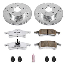 Cargar imagen en el visor de la galería, Power Stop 99-04 Jeep Grand Cherokee Rear Z26 Street Warrior Brake Kit