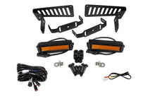 Cargar imagen en el visor de la galería, Diode Dynamics 18-21 Jeep JL Wrangler/Gladiator SS6 Cowl LED Bracket Kit - Amber Flood