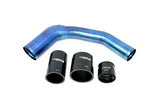 Torque Solution 2022+ Subaru WRX / 19-23 Subaru Ascent Titanium Top Mount Charge Pipe - Burnt Blue