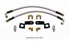 Cargar imagen en el visor de la galería, Wilwood Flexline Kit 14in. M10-1.00 90 Deg