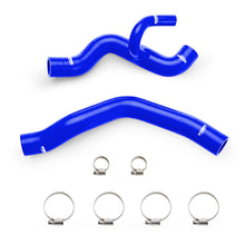 Cargar imagen en el visor de la galería, Mishimoto 2016+ Chevrolet Camaro V6 Silicone Radiator Hose Kit (w/o HD Cooling Package) - Blue