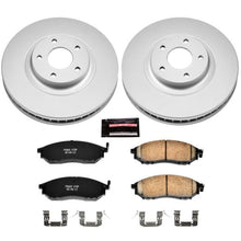 Cargar imagen en el visor de la galería, Power Stop 11-14 Nissan Murano Front Z17 Evolution Geomet Coated Brake Kit