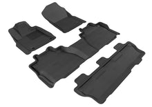 Cargar imagen en el visor de la galería, 3D MAXpider 12-22 Toyota Sequoia W/ Bench 2nd Row Kagu Black Full Set