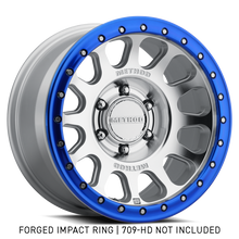 Cargar imagen en el visor de la galería, Method Beadlock Ring - 20in Forged - Style 1 - Blue