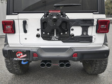 Cargar imagen en el visor de la galería, aFe Rebel Series 2.5in. 304 SS C/B Exhaust System 2018 Jeep Wrangler (JL) V6-3.6L - Black Tip